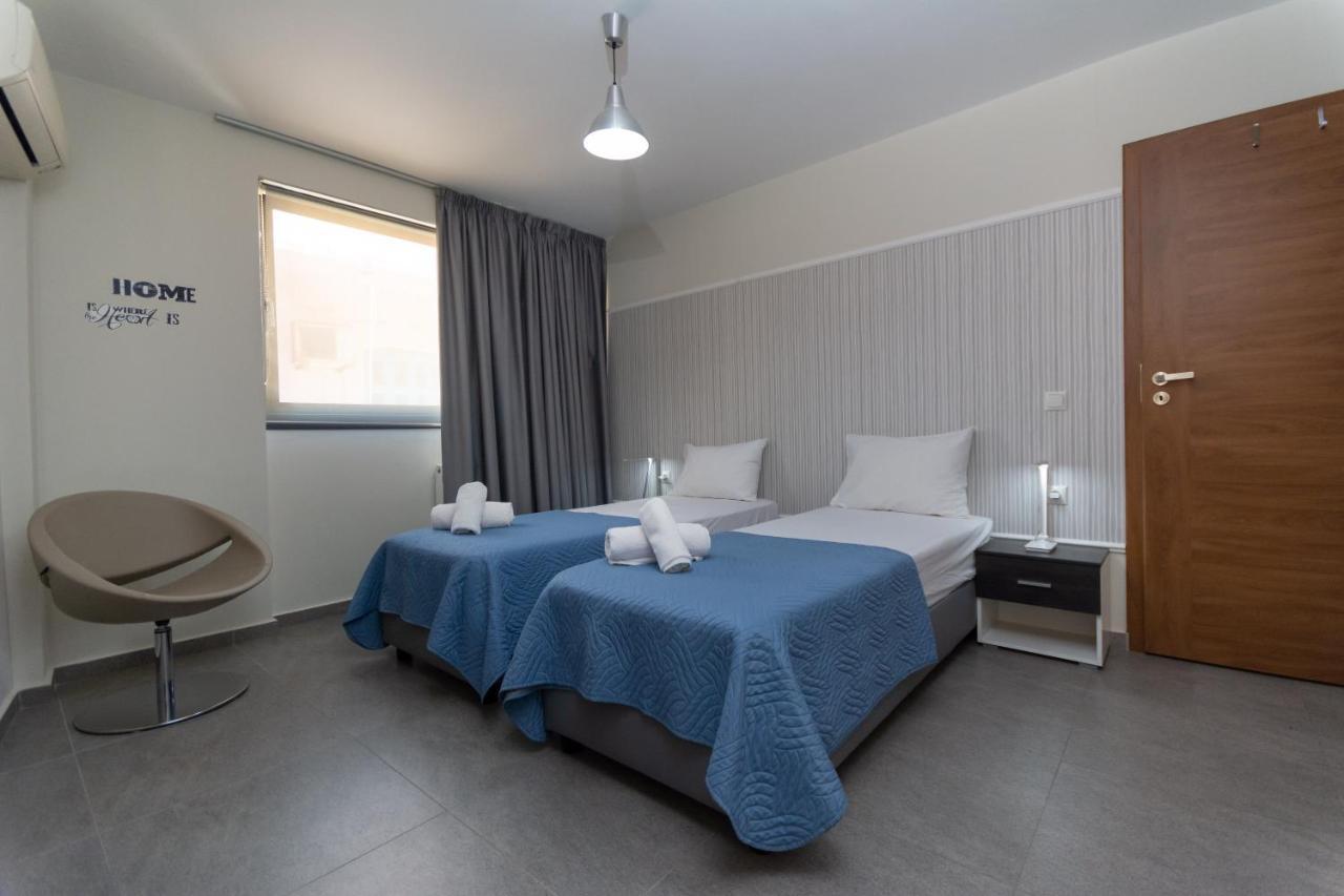 Spacious Fully Equipped 3Bd 2Bath Apt In The Heart Of City With Balconies Ac And Fast Wifi #1 Iraklio Eksteriør bilde